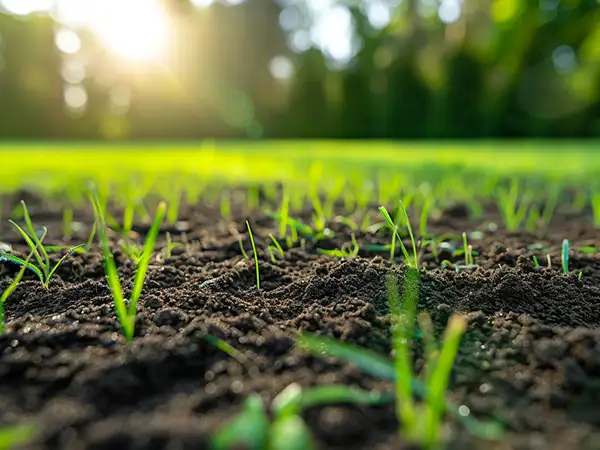 Overseeding after core aeration Martha's Vineyard
